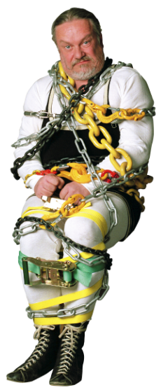 Puppet on a chain